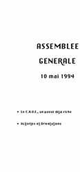 rapport d’activité 1993