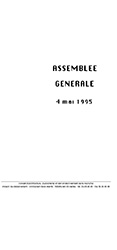 rapport d’activité 1994