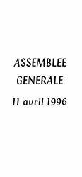 rapport d’activité 1995
