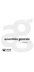 rapport d’activité 2001